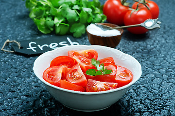 Image showing tomato salad