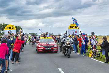 Image showing The Start of Tour de France 2016