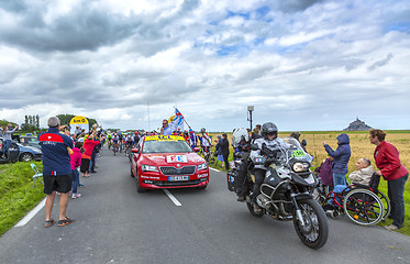 Image showing The Start of Tour de France 2016