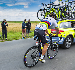 Image showing Sagan at the Start of Tour de France 2016