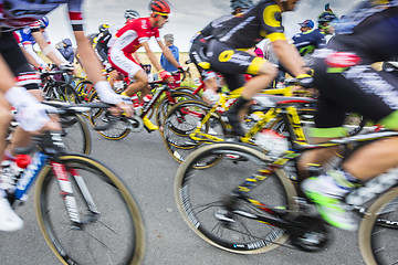 Image showing Peloton Abstract - Tour de France 2016