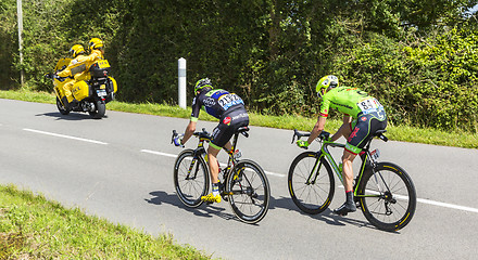 Image showing The Breakaway - Tour de France 2016