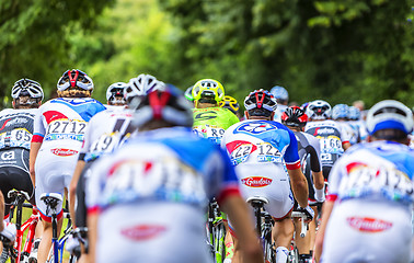 Image showing The Peloton - Tour de France 2016