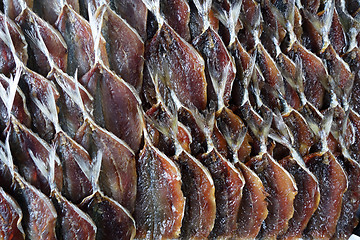 Image showing Dried fish on the market 