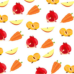 Image showing Background from fruit