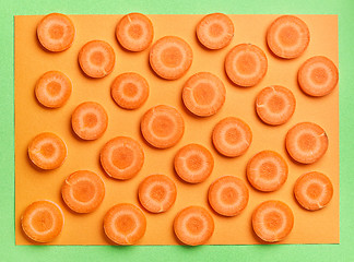 Image showing orange color carrot background