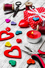 Image showing gift for Valentine day