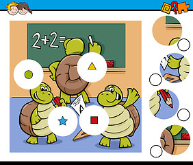 Image showing match pieces game