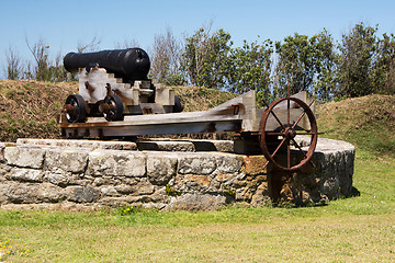 Image showing Fortress at Scilly Isles, Great Britain