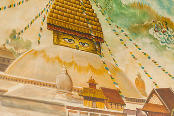 Image showing Buddhist temple details