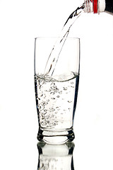 Image showing a glass of mineral water
