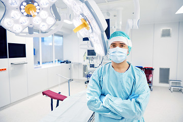 Image showing surgeon in operating room at hospital