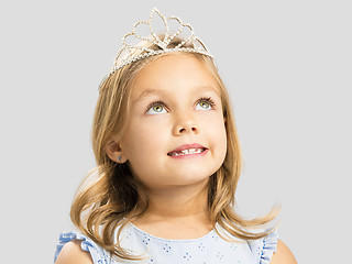 Image showing Cute little princess