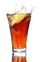 Image showing soft drink with a splash