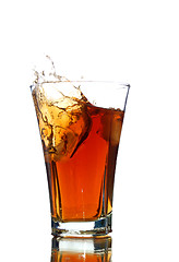 Image showing soft drink with a splash