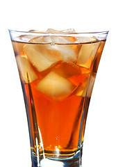 Image showing ice filled soft drink