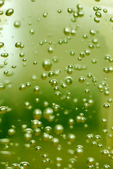 Image showing water with bubbles