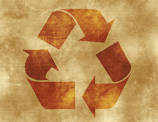 Image showing Recycle sign