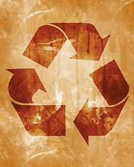 Image showing Recycle sign