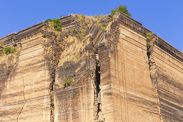 Image showing Mingun Pahtodawgyi Temple in Mandalay