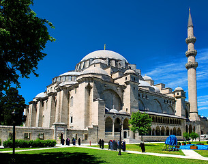 Image showing Suleymaniye Mosque in Istanbul