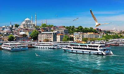 Image showing Boats in Istanbul