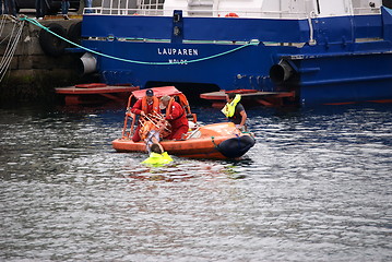 Image showing Rescuing