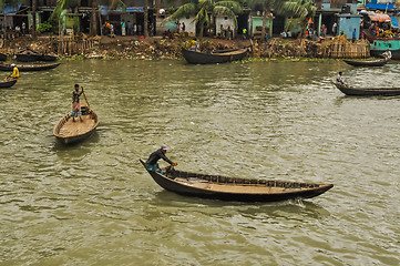 Image showing Life in Dhaka in Bangladesh