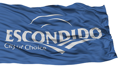 Image showing Isolated Escondido Flag City, United States of America