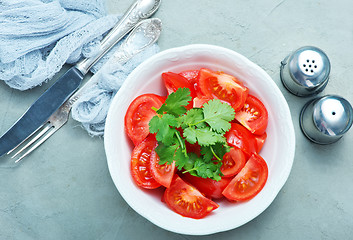 Image showing tomato salad