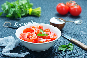 Image showing tomato salad