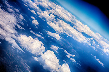 Image showing clouds and the blue sky 