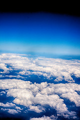 Image showing clouds and the blue sky 