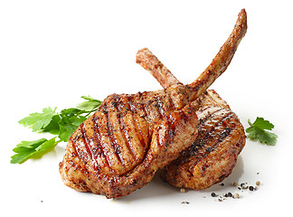 Image showing freshly grilled steak