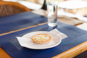 Image showing Lemon tart