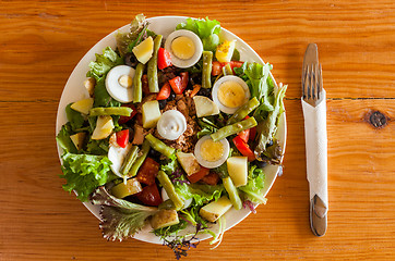 Image showing Salade Nicoise