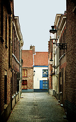 Image showing Obsolete Street in Bruges