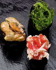 Image showing Japanese Sushi Gunkan