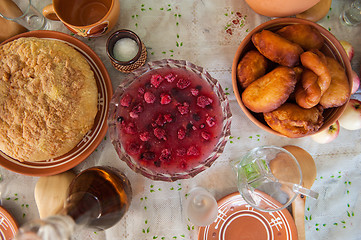 Image showing old slavonic food