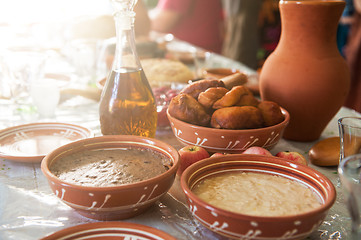 Image showing old slavonic food