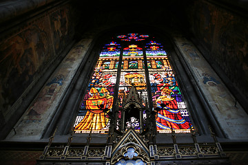 Image showing Stained glass art