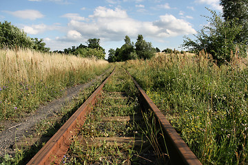 Image showing Old railroad