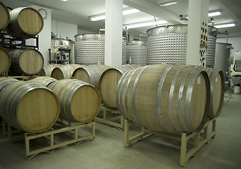 Image showing Winery-Barrels and Vats-D2x-44366