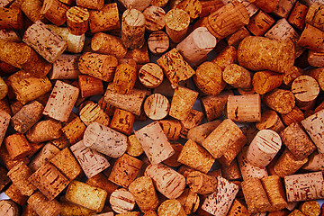 Image showing brown cork background