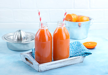 Image showing fresh fruit juice