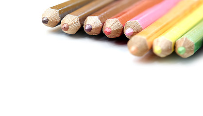 Image showing Close-up pencil.