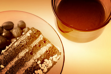 Image showing Almond cake