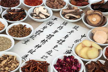 Image showing Chinese Medicinal Herbs