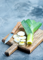 Image showing leek