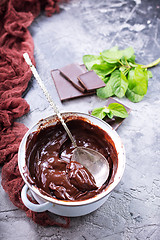 Image showing chocolate sauce